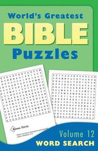 Word Searches (#12 in Worlds Greatest Bible Puzzles Series) Word Searches (#12 in Worlds Greatest Bible Puzzles Series)
