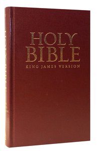 KJV One Year Reading Plan Bible Burgundy Red Letter Edition KJV One Year Reading Plan Bible Burgundy Red Letter Edition