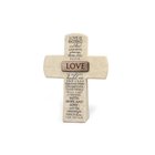 Tabletop Cross: Love, Bronze Bar Homeware