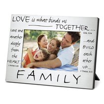 Pewter Photo Frame: Family Pewter Photo Frame: Family