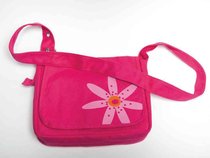 Bible Cover Faithgirlz Messenger Bag Pink Flower Medium Bible Cover Faithgirlz Messenger Bag Pink Flower Medium