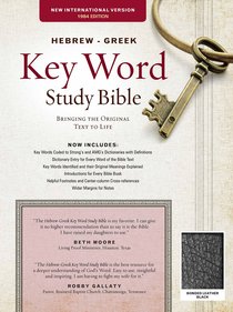 NIV Hebrew-Greek Key Word Study Bible (Black) NIV Hebrew-Greek Key Word Study Bible (Black)