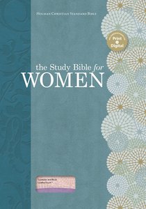 The HCSB Study Bible For Women Lavender/Blush Leathertouch The HCSB Study Bible For Women Lavender/Blush Leathertouch
