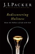 Rediscovering Holiness Paperback