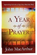 A Year of Prayer Paperback