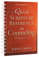 Quick Scripture Reference For Counseling (Fourth Edition) Spiral