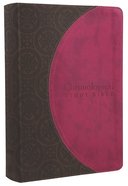 NIV Chronological Study Bible Berry/Earth Brown Premium Imitation Leather