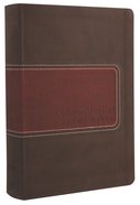 NIV Chronological Study Bible Auburn/Earth Brown Premium Imitation Leather