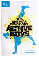 The One Year Devotions For Active Boys Paperback