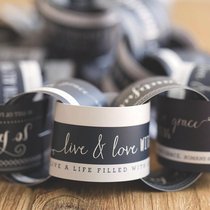 Christmas Live & Love Paper Garland (Mixed Scriptures) Christmas Live & Love Paper Garland (Mixed Scriptures)