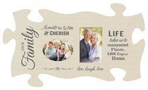 Puzzle Pieces Wall Art: Moments to Love (Holds 2 4x6 Photo) Puzzle Pieces Wall Art: Moments to Love (Holds 2 4x6 Photo)