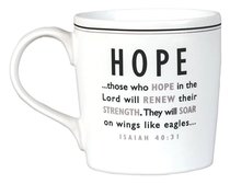 Black and White Series Mug: Hope Black and White Series Mug: Hope