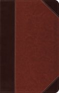 ESV Thinline Bible Brown Cordovan Portfolio Design (Red Letter Edition) Imitation Leather