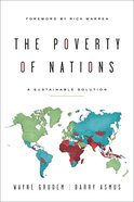 The Poverty of Nations: A Sustainable Solution Paperback