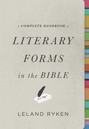 A Complete Handbook of Literary Forms in the Bible Paperback