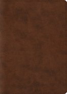 ESV Study Bible Large Print Trutone Brown (Black Letter Edition) Imitation Leather