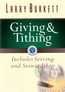 Giving & Tithing Paperback