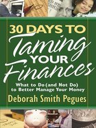 30 Days to Taming Your Finances eBook