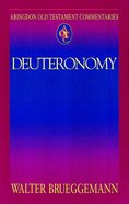 Deuteronomy (Abingdon Old Testament Commentaries Series) eBook
