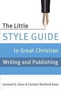 The Little Style Guide to Great Christian Writing and Publishing eBook