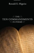 The Ten Commandments in Poems Paperback