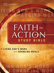 NIV Faith in Action Study Bible Black Top Grain (1984) NIV Faith in Action Study Bible Black Top Grain (1984)