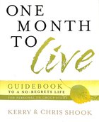 One Month to Live Guidebook Paperback
