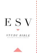ESV Study Bible Indexed (Black Letter Edition) Hardback