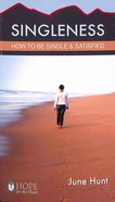 Singleness (Hope For The Heart Series) Booklet