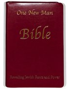 One New Man Bible Burgundy Imitation Leather