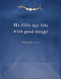 Value Gift Bag Small: Indigo (Psalm 103:5 Tlb) Value Gift Bag Small: Indigo (Psalm 103:5 Tlb)