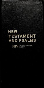 NIV Diary New Testament and Psalms Black NIV Diary New Testament and Psalms Black
