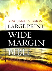 KJV Large Print Wide Margin Bible Brown/Taupe KJV Large Print Wide Margin Bible Brown/Taupe