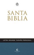 Santa Biblia Letra Grande Tamano Personal (Spanish Large Print Personal Size) Hardback