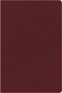 NKJV Study Bible Burgundy Indexed (Red Letter Edition) (Full-color Edition) Bonded Leather
