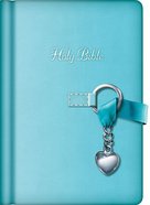 NKJV Simply Charming Blue With Silver Charm (Red Letter Edition) Premium Imitation Leather