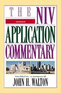 Genesis (Niv Application Commentary Series) Hardback
