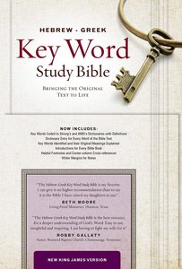 NKJV Hebrew-Greek Key Word Study Bible Burgundy Genuine Leather NKJV Hebrew-Greek Key Word Study Bible Burgundy Genuine Leather