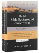 Ivp Bible Background Commentary Old and New Testament 2-Packs (2 Vols) (Ivp Bible Background Commentary Series) Hardback