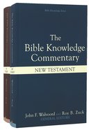 Old and New Testament (2 Volume Set) (Bible Knowledge Commentary Series) Hardback
