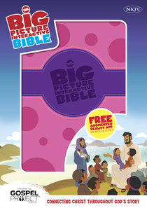 The NKJV Big Picture Interactive Bible, Purple/Pink Polka Dot Leathertouch The NKJV Big Picture Interactive Bible, Purple/Pink Polka Dot Leathertouch