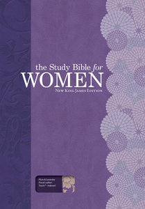 NKJV Study Bible For Women Plum/Lilac Indexed NKJV Study Bible For Women Plum/Lilac Indexed