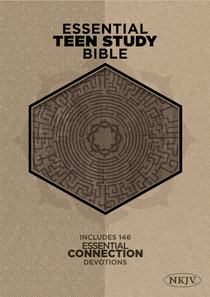 NKJV Essential Teen Study Bible Gray Cork Leathertouch NKJV Essential Teen Study Bible Gray Cork Leathertouch