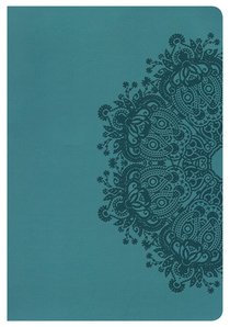 KJV Large Print Ultrathin Reference Indexed Bible Teal Leathertouch KJV Large Print Ultrathin Reference Indexed Bible Teal Leathertouch
