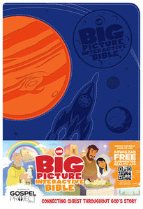 HCSB the Big Picture Interactive Bible For Kids Orange/Blue Creation Leathertouch HCSB the Big Picture Interactive Bible For Kids Orange/Blue Creation Leathertouch