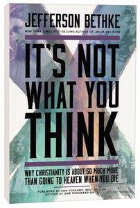 Its Not What You Think Its Not What You Think