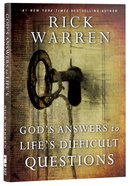 God's Answers to Life's Difficult Questions (Living With Purpose Series) Hardback