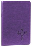 NKJV Personal Giant Print Reference Bible Purple (Red Letter Edition) (Essentials) Imitation Leather