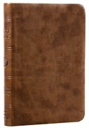 ESV Value Compact Bible Brown Trutone (Black Letter Edition) Imitation Leather