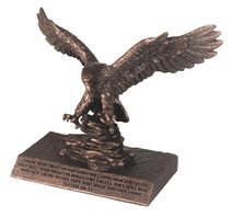 Moments of Faith Prayer Sculpture: Eagle (Isaiah 40:31) Moments of Faith Prayer Sculpture: Eagle (Isaiah 40:31)